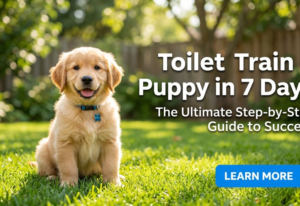 How to Toilet Train a Puppy in 7 Days