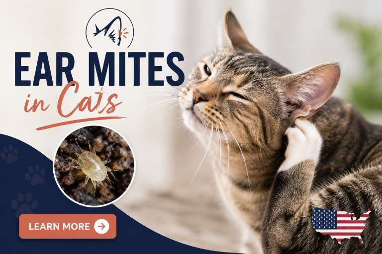 ear mites in cats