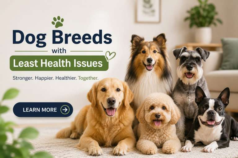 Dog Breed that has least health issues
