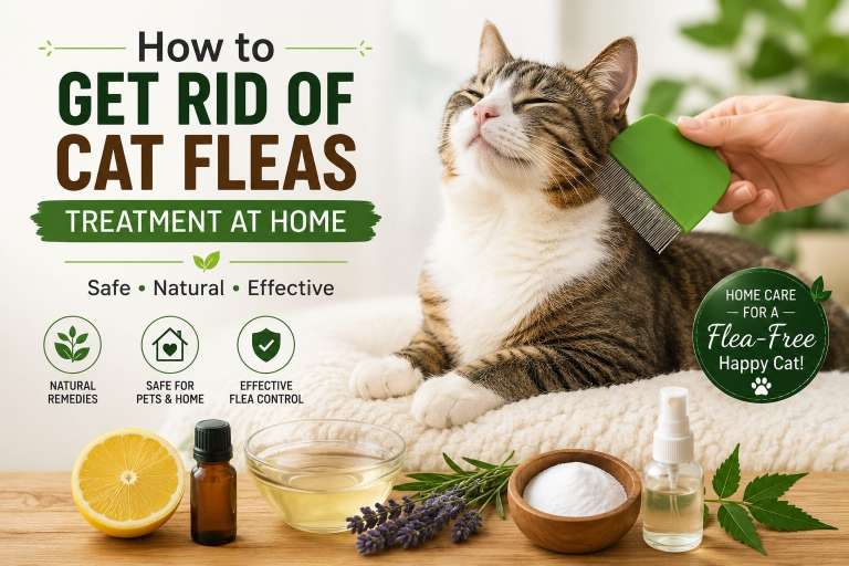 how to get rid of cat fleas